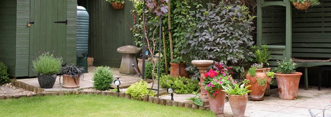 Garden storage shed