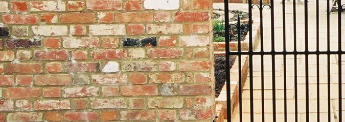 Red brick walls